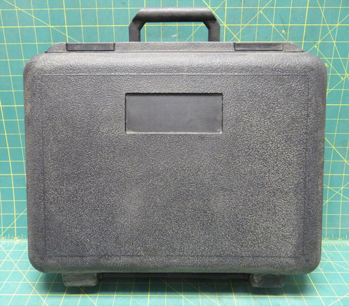 Heavy Duty Plastic Tool Craft Latching Carrying Case Toolbox 17" X 14" X 4.5"