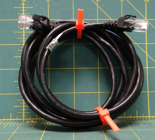 Dell 7ft Black Cat5e Snagless Patch Ethernet Cable for RJ-45 Part No. 00R717