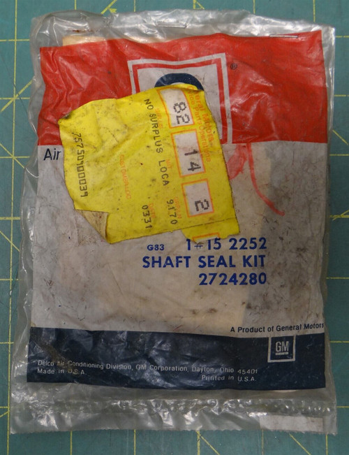 Delco 2724280 Shaft Seal Kit for Buick Chevrolet Oldsmobile and Pontiac 1984