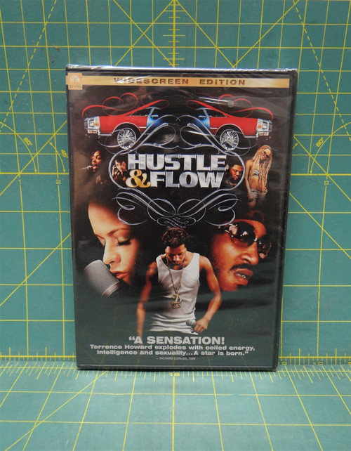 Hustle & Flow (2005) Terrence Howard, Romantic Drama Widescreen, Rated R, Sealed