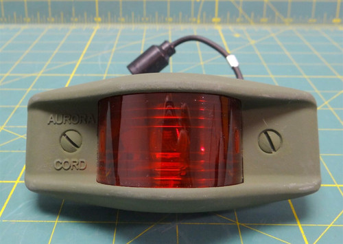 Aluminum Side Marker Light P/N 12417654-004 12417654 NSN 6220-01-375-3532