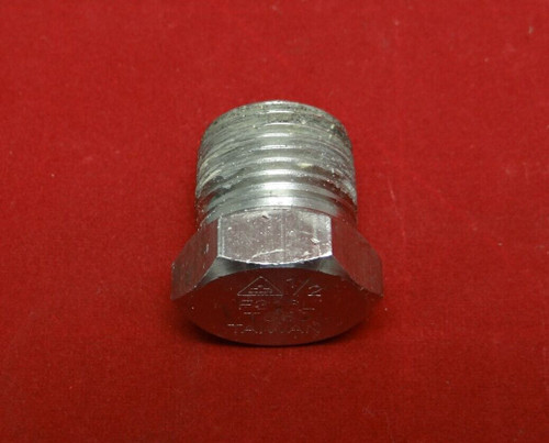1/2" NPT Plug Pipe Fitting Hex Head F316L T660