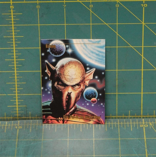 Star Trek Master Series Skybox 1993 Final Frontier #80 Balwing
