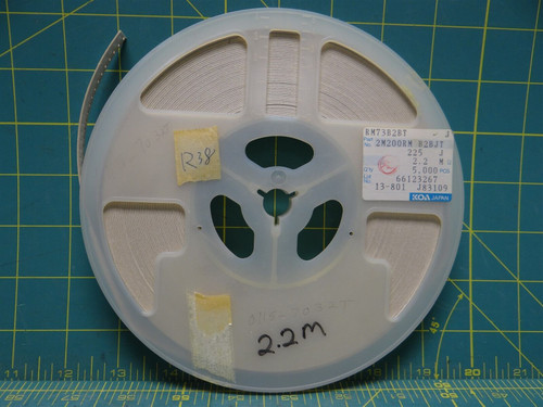 2.2M Ohm Fixed Chip Resistor 1206 1/4w 5% Tolerance P/N 2M200RM B2BJT