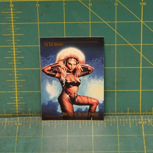 Star Trek Master Series Skybox 1993 Final Frontier #77 The Cat Woman