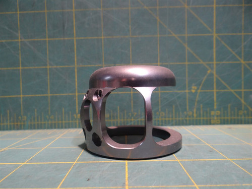 Seigler SGN (Small Game Narrow) Lever Drag Reel Repair Spool Housing Smoke