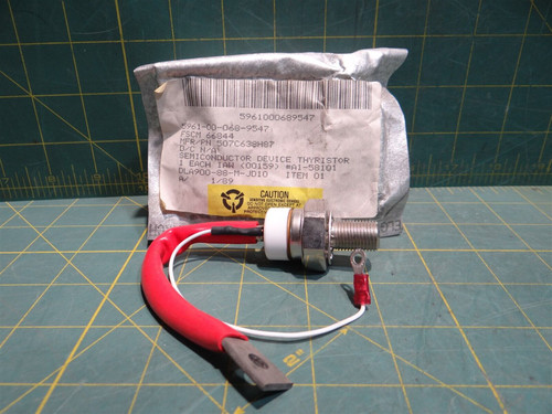 Westinghouse 507C638H87 Stud-Mount Thyristor 250/300V NSN 5961-00-068-9547 