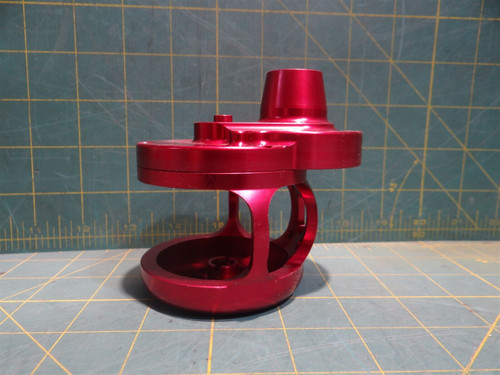 Seigler LGN (Large Game Narrow) Lever Drag Conventional Reel Housing, Red