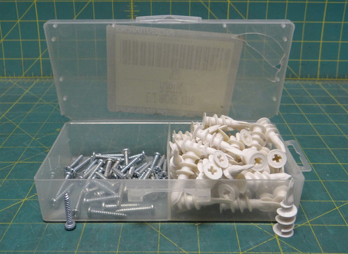 (Qty: 50) Dominion 99-EZPK E Z Anchor Kit Plastic Bowie Bolt Fasteners Fittings