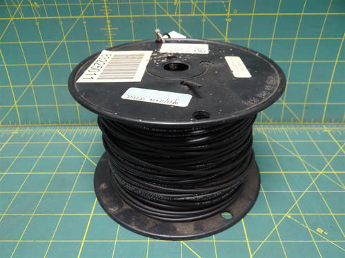 Southwire Stranded CU TFFN Fixture Wire 18 AWG Black 500' 16 Strands Insulated