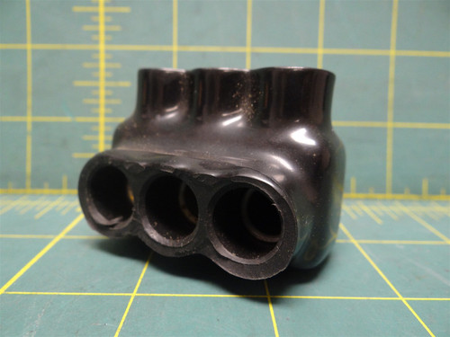 Polaris IPL 1/0-3 3-Pole Insulated Multi-Tap Wire Connector Single Sided Entry