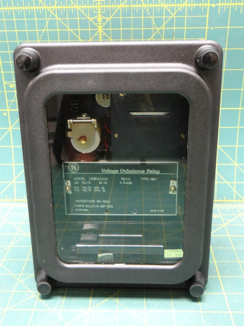 General Electric 12NBV11A1A NBV Unbalanced Negative Phase Sequence Voltage Relay