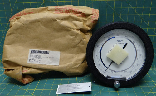 New Heise 6" Test Gauge with Automatic Thermal Compensator  CMM-110799