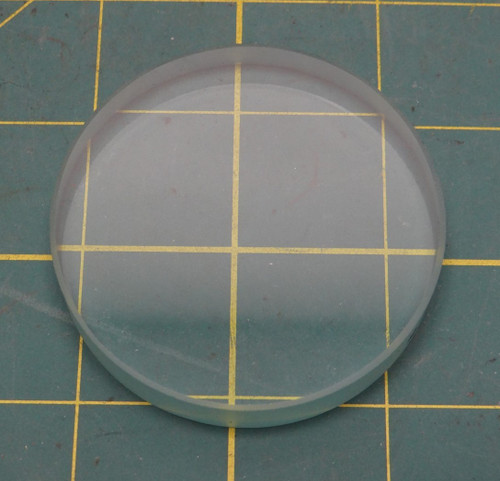 Fisher & Porter 2 1/2 INCH GLASS LIQUID SIGHT, Circular OBSERVATION WINDOW