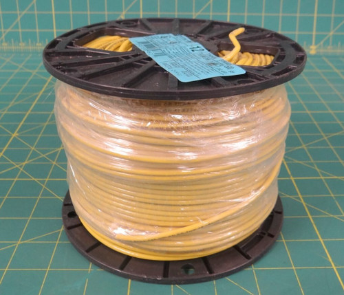 Encore THHN 12 AWG Yellow Copper Wire   P/N 106100806440   500 Ft Spool 