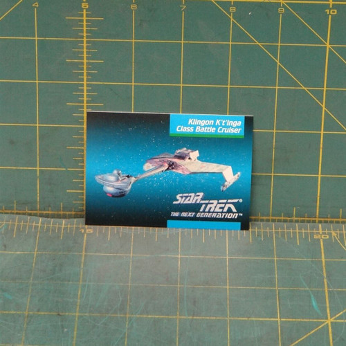 Star Trek The Next Generation 1992 #32 Klingon K't'inga Class Battle Cruiser