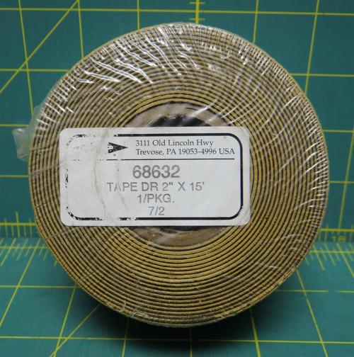 New GMP 68632 Rubber Tape DR 2" X 15' 