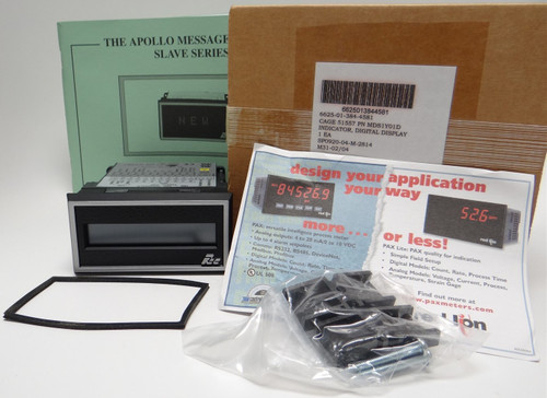 Red Lion Apollo Slave Series Digital Display Indicator 6625-01-384-4581 MDS1Y01D
