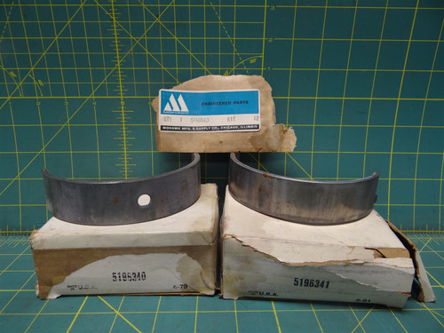 Mohawk Mfg & Supply Co 5149563 Crankshaft Main Bearing Shell Set Repair Parts