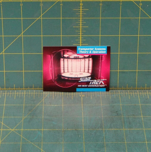 Star Trek The Next Generation 1992 #107 Transporter Systems Theory & Operations