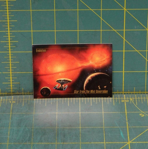 Star Trek Master Series Skybox 1993 Final Frontier #39 Evolution