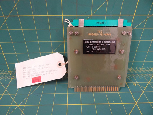 MAS Components 40-0069-2 Nomenclature Card Extender NSN 6625-00-781-7281