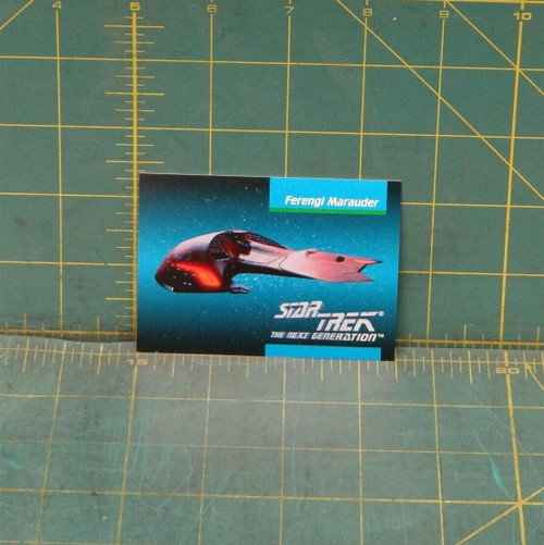 Star Trek The Next Generation 1992 Trading Card #36 Ferengi Marauder