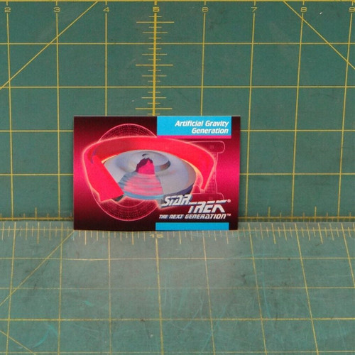 Star Trek The Next Generation Trading Card #109 Artificial Gravity Generation