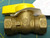 Mueller Industries 1/2" Gas Valve 110-523HC Forged Brass