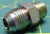 Apache Male Connector 3/4in. JIC w/ FC-3/4 Flanged Cap