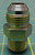 Apache Male Connector 3/4in. JIC w/ FC-3/4 Flanged Cap