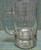 5" Tall Clear Glass Mug Stein with "Brenda" Etched in Glass