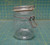 FV Per Alimenti 3/4 Liter Clear Glass Storage Canister w/ Bale Wire Locking Lid