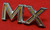 FoMoCo Mercury MX Emblem C8GB 160-C72, 2-1/8" Long