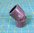 Chemtrol D-2467 PVC 45 Degree Elbow