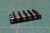 Incomplete Double Row Barrier Marine Grade Terminal Block, 4 Position, 2.5" Long