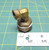 Parker Brass Bulkhead Anchor Coupling with 90° Elbow (.75" Male, 0.4" Female)