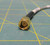 Inter-Connect Electronics 1450Hz Gold SMA M/M Antenna Cable 8"