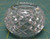 3 1/2" Waterford Crystal Ashtray Heavy Duty, Diamond Pineapple Pattern