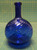 Pairpoint Cobalt Glass Winterthur Swirl Style Hand-Blown Glass Vase 7.125" Tall
