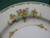 9 3/4" Green Floral Dinner Plate Marked "MM Made in Japan"