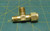 7/16"-20 UN Brass Union Tee Tube Fitting w/ 1 Swagelok Nut for 1/4" Tube OD