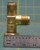 7/16"-20 UN Brass Union Tee Tube Fitting w/ 1 Swagelok Nut for 1/4" Tube OD