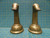 Solid Brass Duck Goose Head Bookends 8-1/4" high 3.6 lbs Made in India
