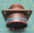 Deutsch MS3472W22-12S Circular Connector 12-Pos NSN 5935-01-261-9578 NO CONTACTS