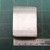 2"x 1.56"x 0.6" 8-3/4 oz Solid 316 Stainless Steel Machining Stock Drop Block