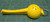 Yellow Enamel Glazed Aluminum Lemon Lime Orange Squeezer Juicer 8.75"L