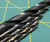 5 Piece Set of Various Size Industrial Strength HSS USA Drill Bits