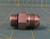 Parker 10-8 F5OX-S Triple-lok Steel Straight Thread Connector w/ Zinc 3/4" NPT 