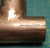 JKW 1-1/4" X 1-1/4" X 1-1/4" CxCxC Wrot Copper Tee Sweat Fitting
